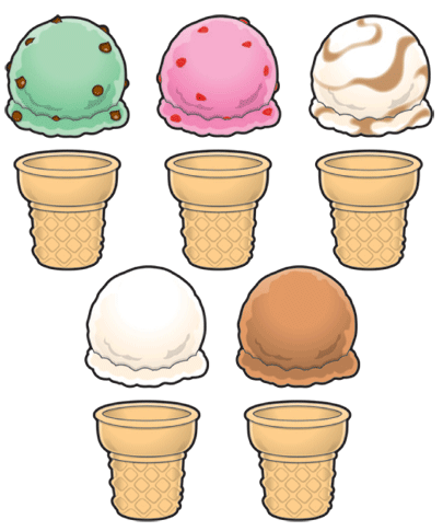 Ice cream cone clipart of ice 3
