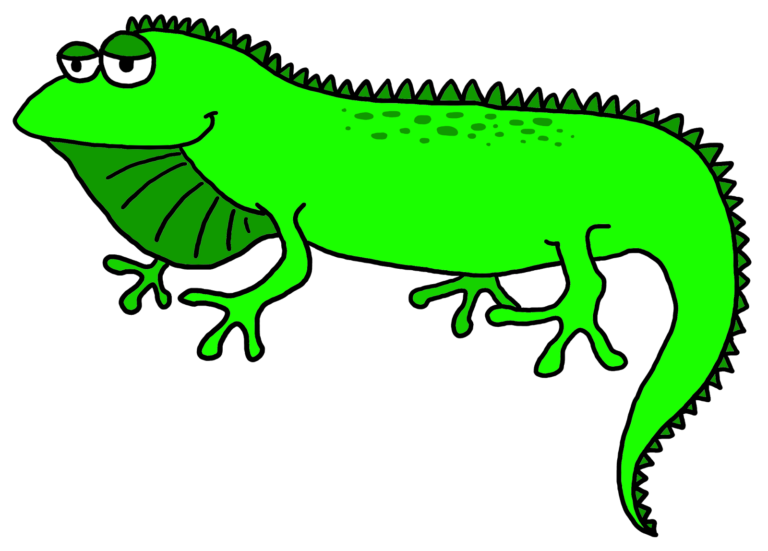 Iguana clipart free images - WikiClipArt