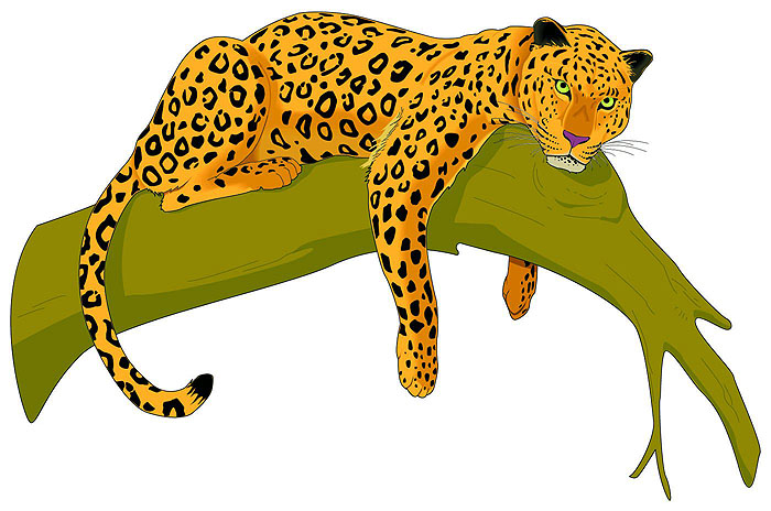 Jaguar clip art vector free clipart images 2