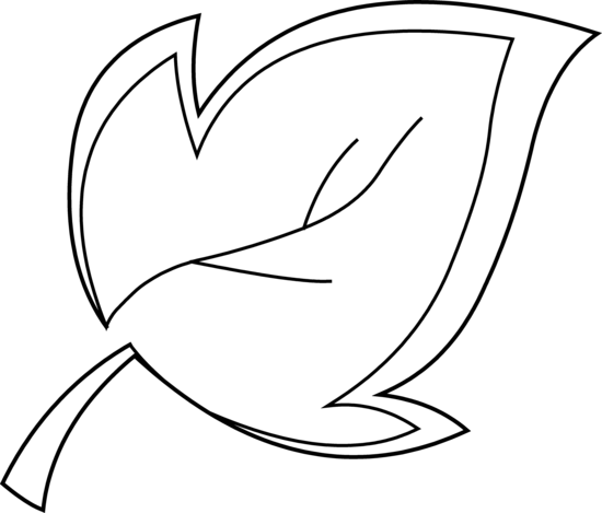 Leaf  black and white leaf clipart black and white free clipartfest