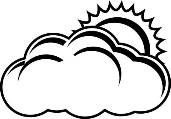 Partly cloudy clip art clipart free to use resource 2