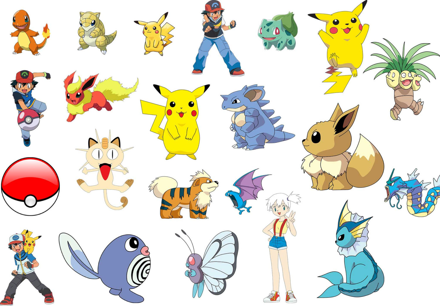 Pokemon clipart pictures - WikiClipArt