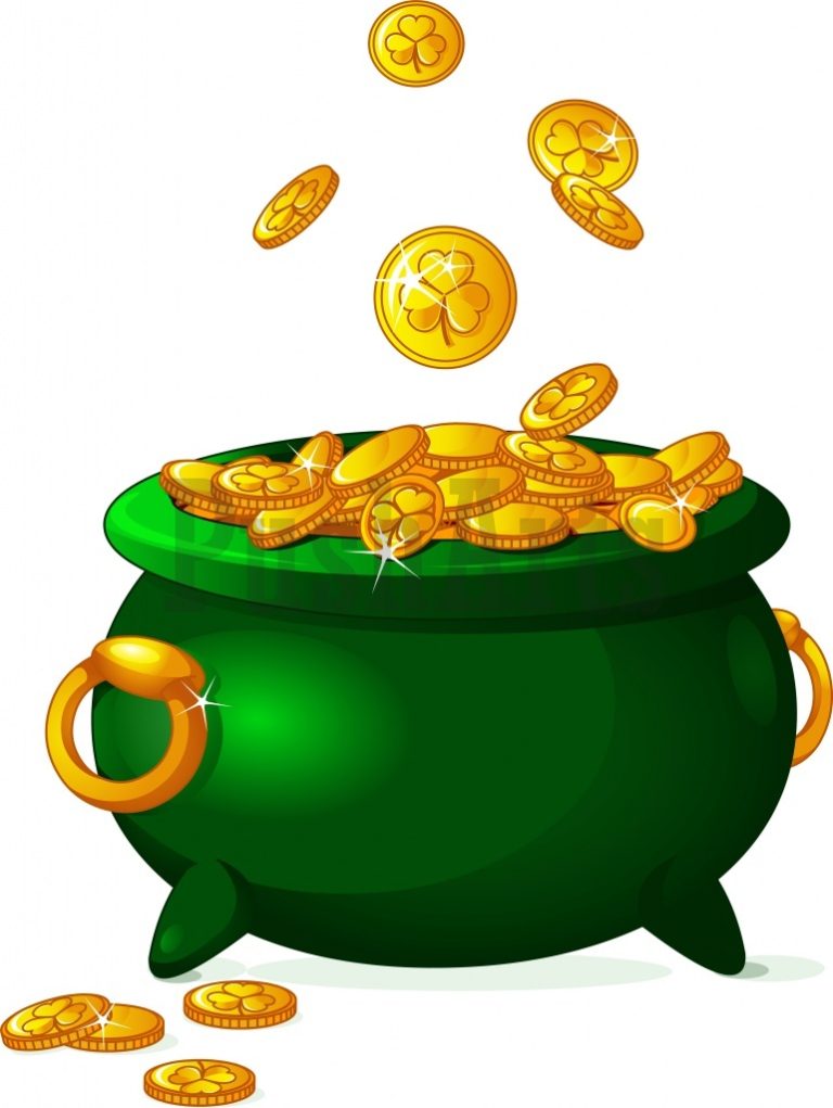 Pot of gold clipart free download clip art on WikiClipArt