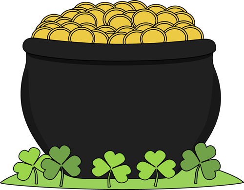 Pot of gold clipart free images 2