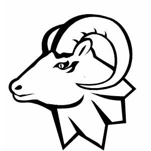 Ram head clip art clipart