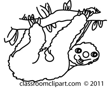 Search results for sloth pictures graphics clip art