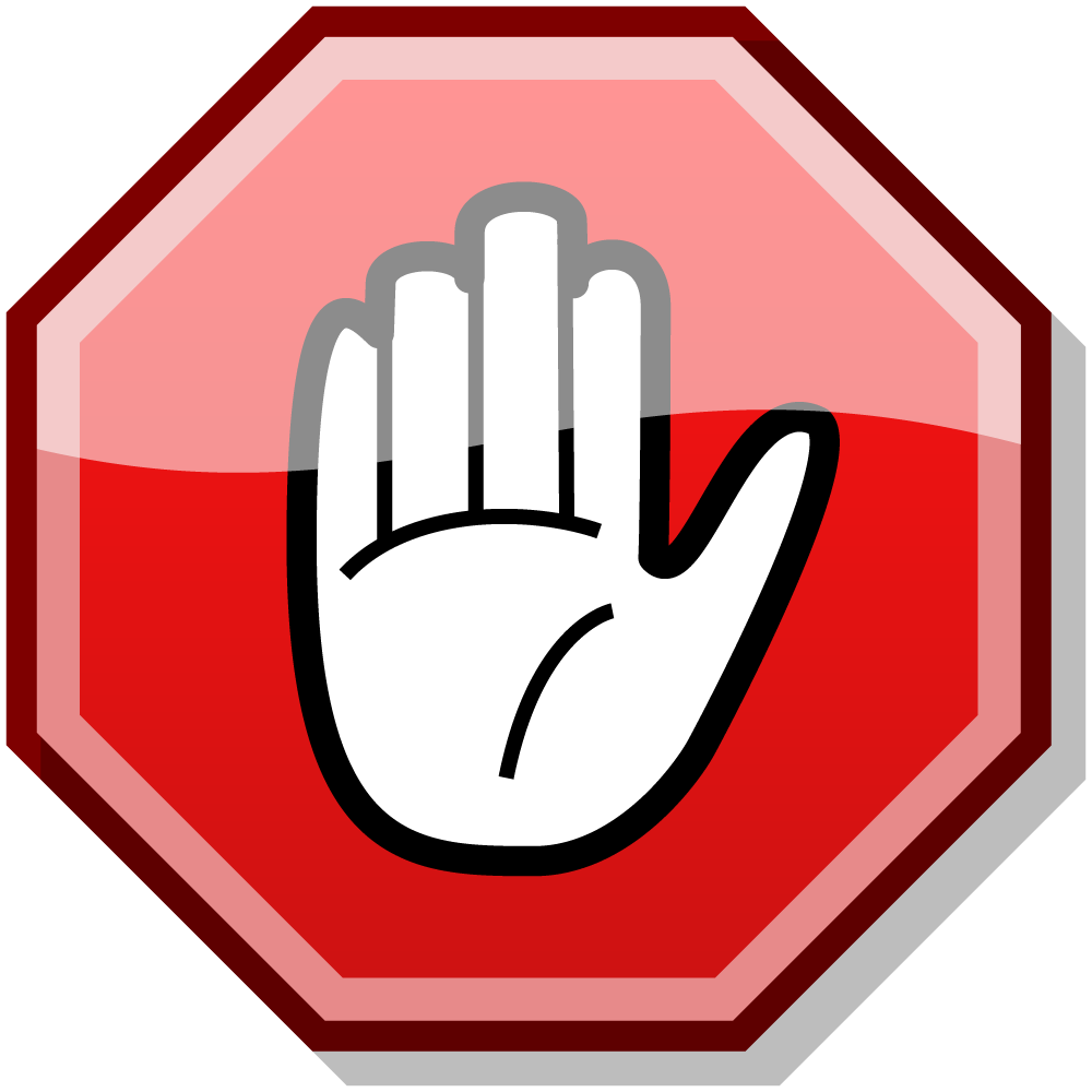 Stop sign template printable clipart