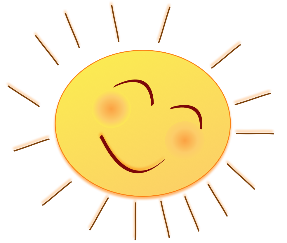 Sunny clipart hostted