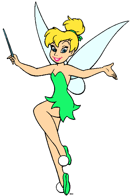 Tinkerbell clip art pictures free clipart images
