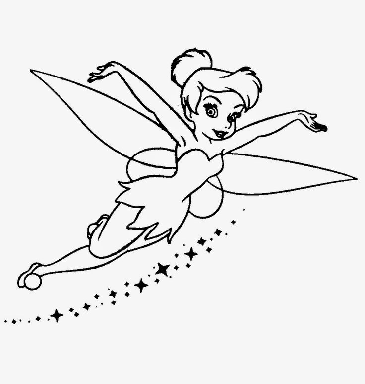 Tinkerbell the world clipart