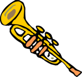 Trumpet clipart tumundografico 4 - WikiClipArt