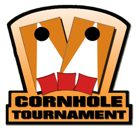 4 cornhole tournament moonrunners saloon clipart