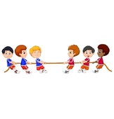 Animated tug of war clipart - WikiClipArt