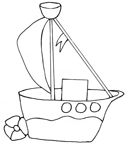 Boat  black and white images of a boat free download clip art on