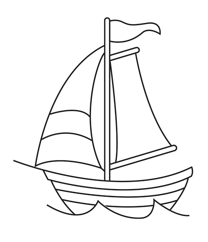 Boat  black and white sail clipart black and white clipartfest