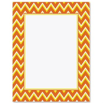 Candy corn border candy corn chevron border papers paperdirect
