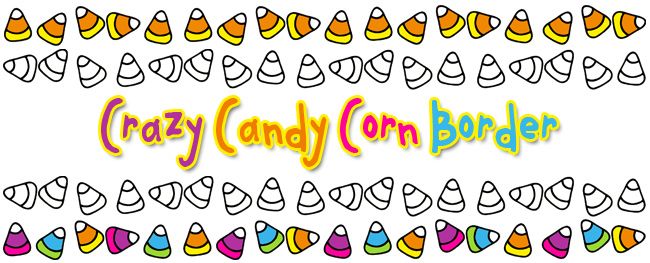 Candy corn border the world