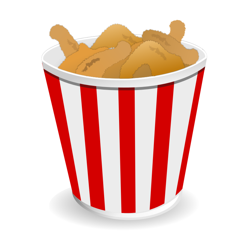 Chicken wing clipart hostted 2
