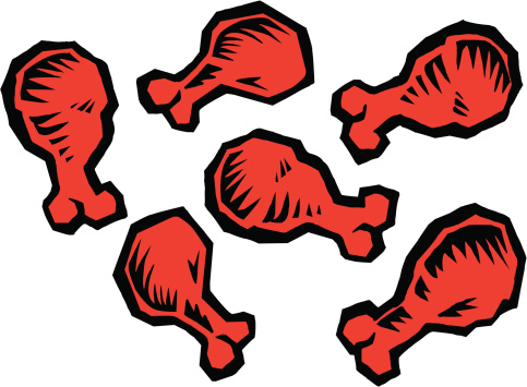 Chicken wing hot wings clipart clipartfest