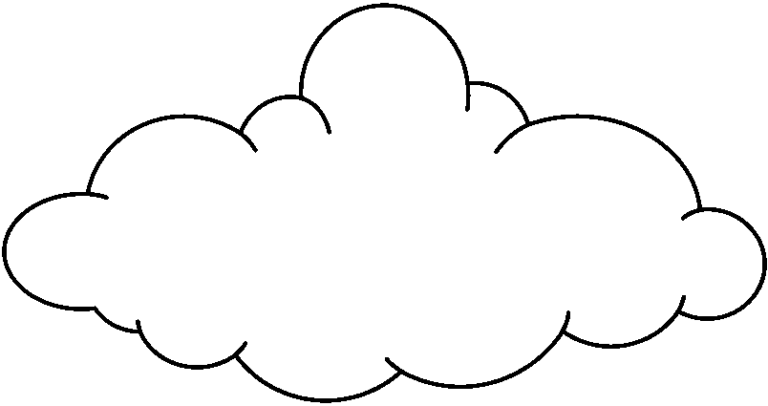 Cloud black and white cloud black and white clipart - WikiClipArt