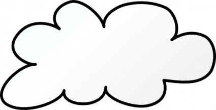 Cloud  black and white cloud clip art black and white free clipart images