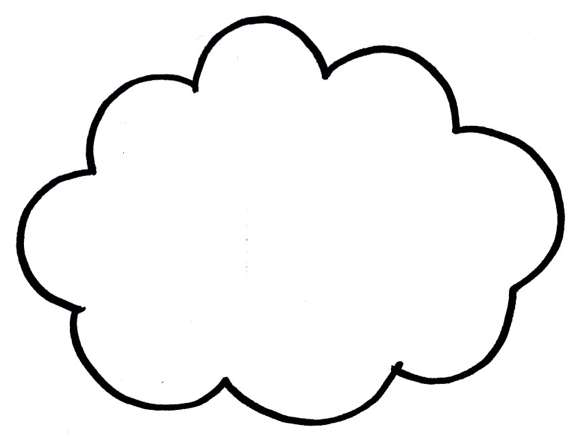 Cloud  black and white clouds clipart black and white free images 2 2