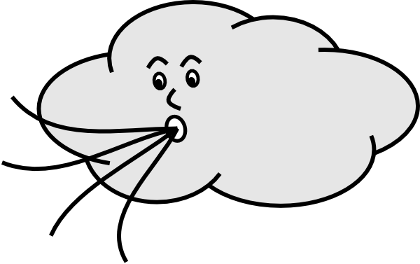 Cloud  black and white storm cloud clipart black and white free famclipart