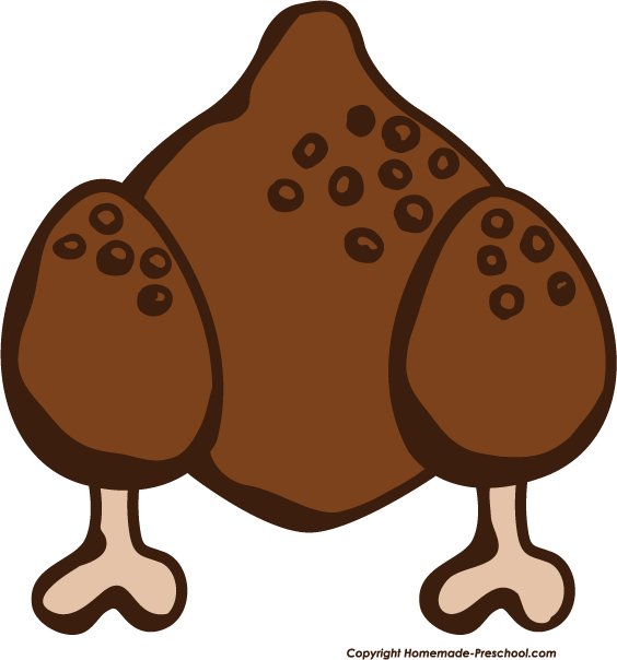 Cooked turkey clipart 4