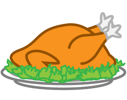 Cooked turkey clipart free images