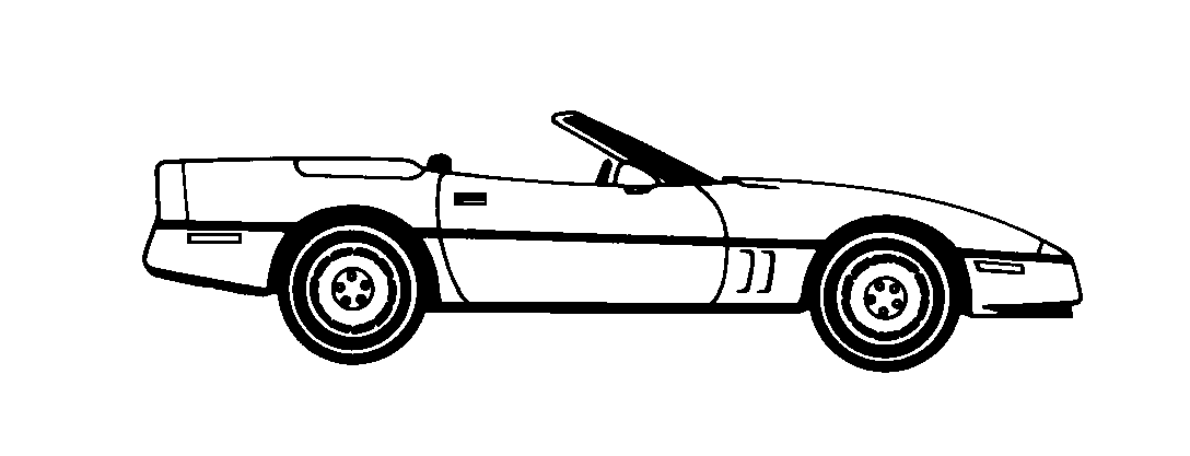 Corvette clipart 0