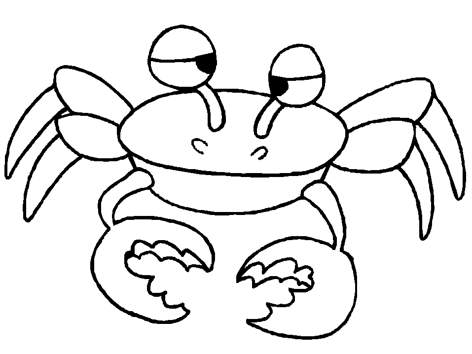 Crab  black and white cartoon crab free download clip art on clipart 2