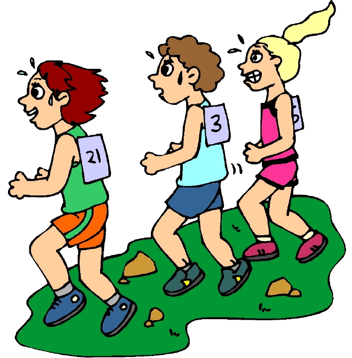 Cross country clipart 6