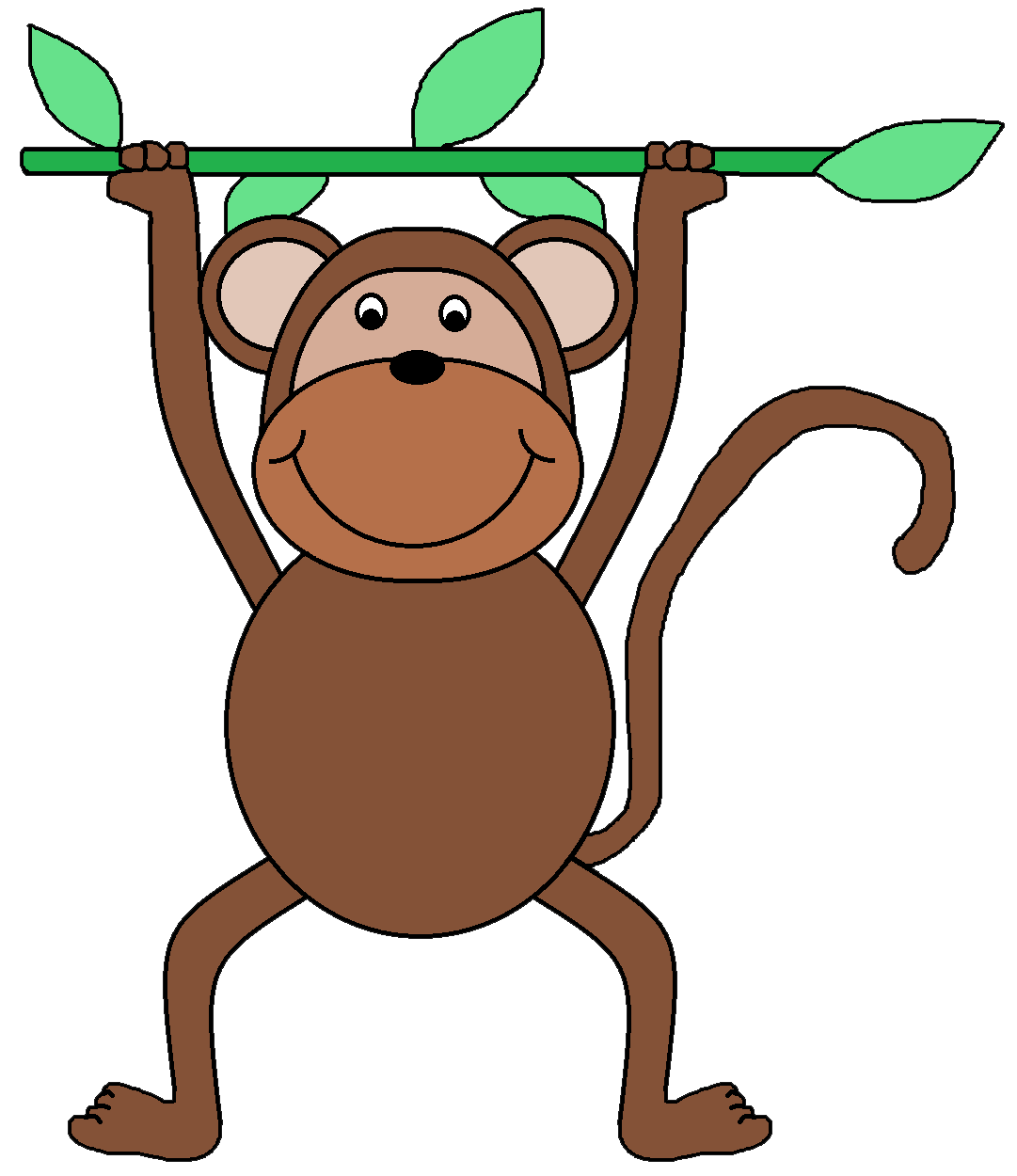 Displaying monkey face clipart clipartmonk free clip art images