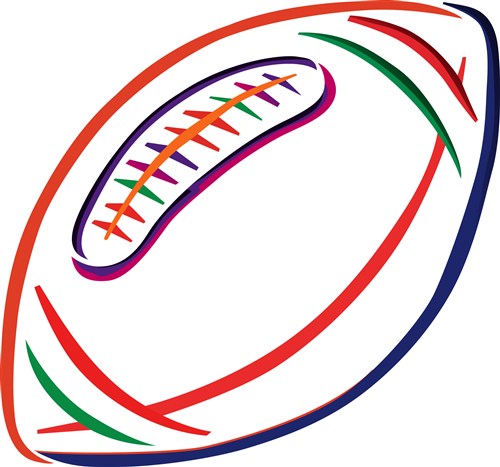 Football laces clipart cliparts and others art inspiration 2
