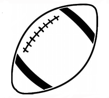 Football laces football lace clip art clipart 3