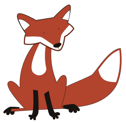 Fox  black and white fox clip art black and white free clipart images 4