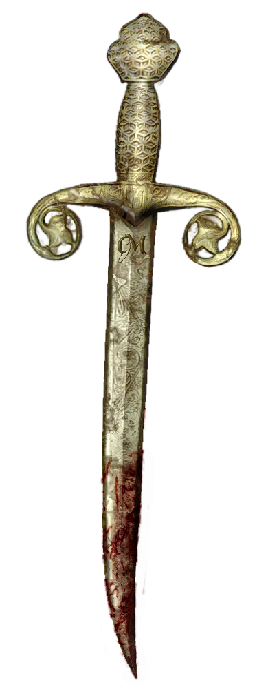 Free trusty old rusty bloody dagger by velmagigglewink on clipart
