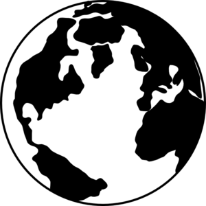 Globe  black and white globe clipart black and white free images 2
