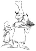 Green eggs and ham coloring pages free coloring pages clip art ...