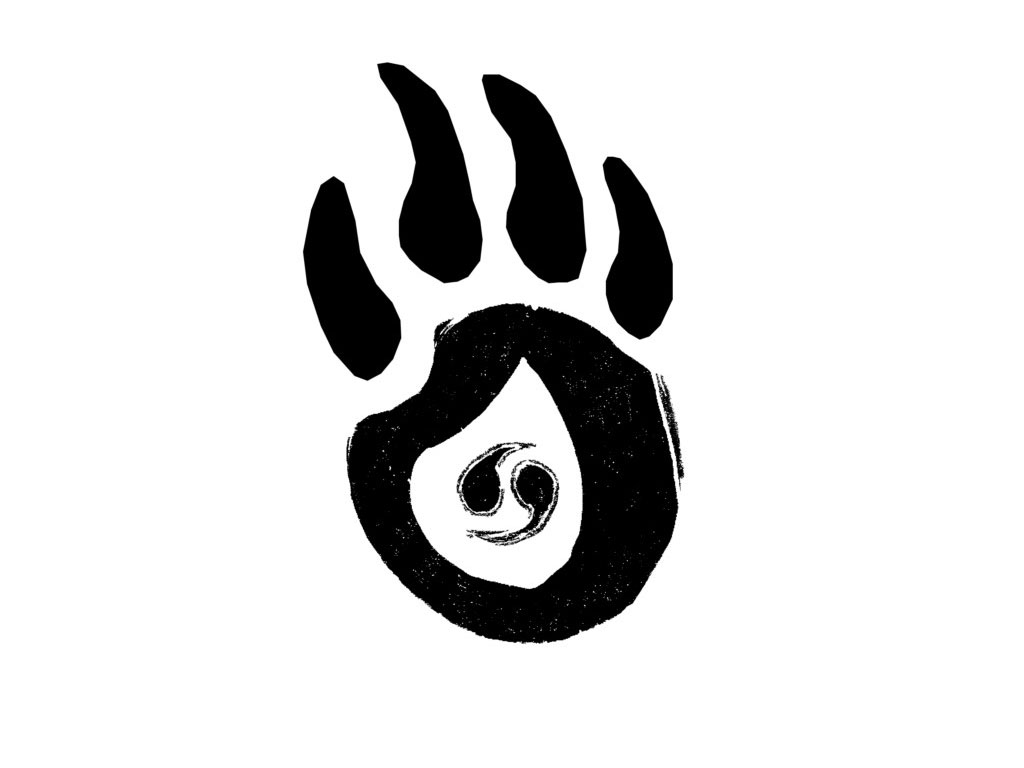 Grizzly bear paw clipart the cliparts