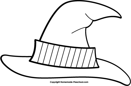 Hat  black and white birthday hat black and white clipart