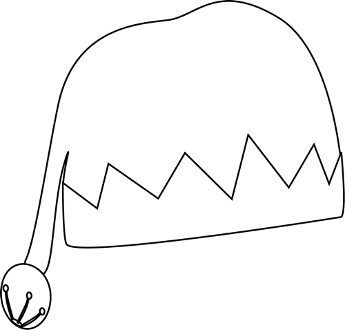 Hat  black and white party hat clip art black and white free clipart 2