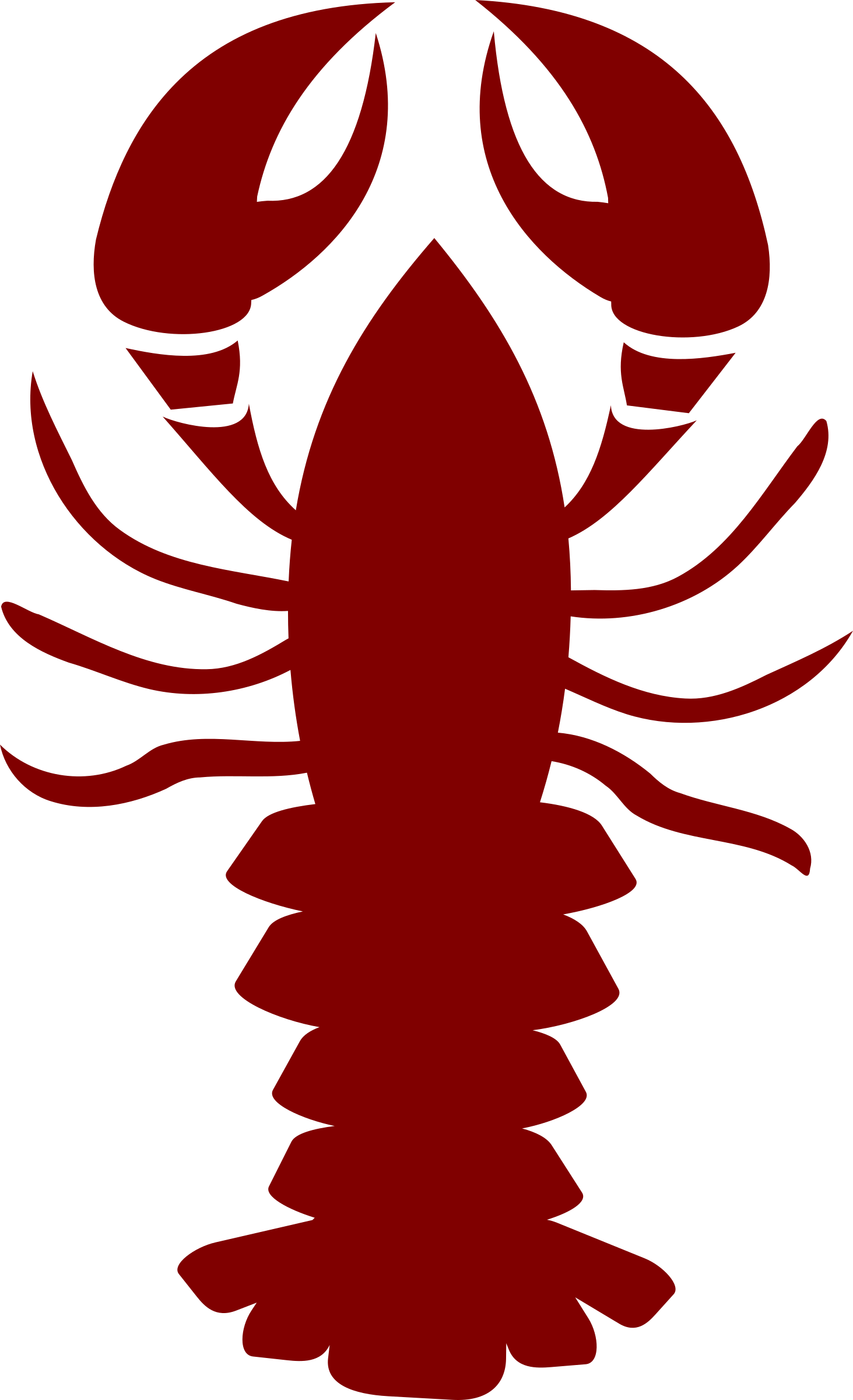 Lobster outline lobster pics clipart