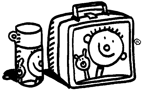 Lunch box lunch clipart 2