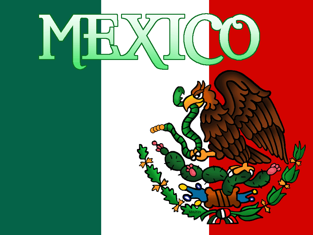 Mexican flag mexico flag clipart 3