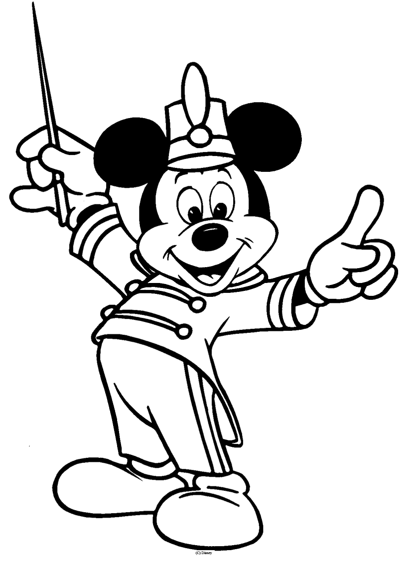 Mickey mouse  black and white black and white clipart of mickey mouse in a car clipartfest