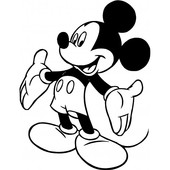 Mickey mouse black and white mickey mouse clip art free black and white ...