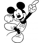 Mickey mouse black and white mickey mouse clip art free black and white ...