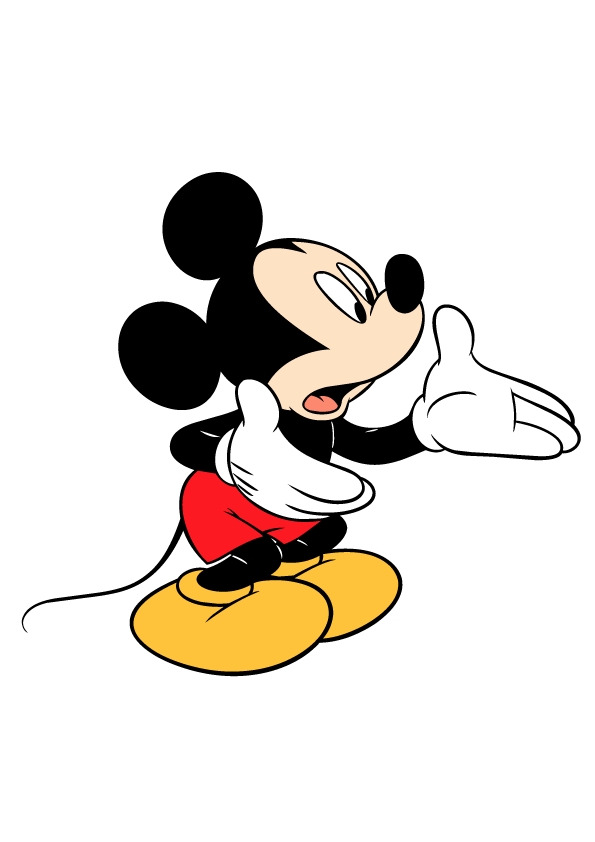 Mickey mouse  black and white mickey mouse clipart black and white free wikiclipart