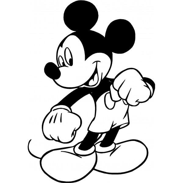 Mickey mouse  black and white mickey mouse clipart black and white free